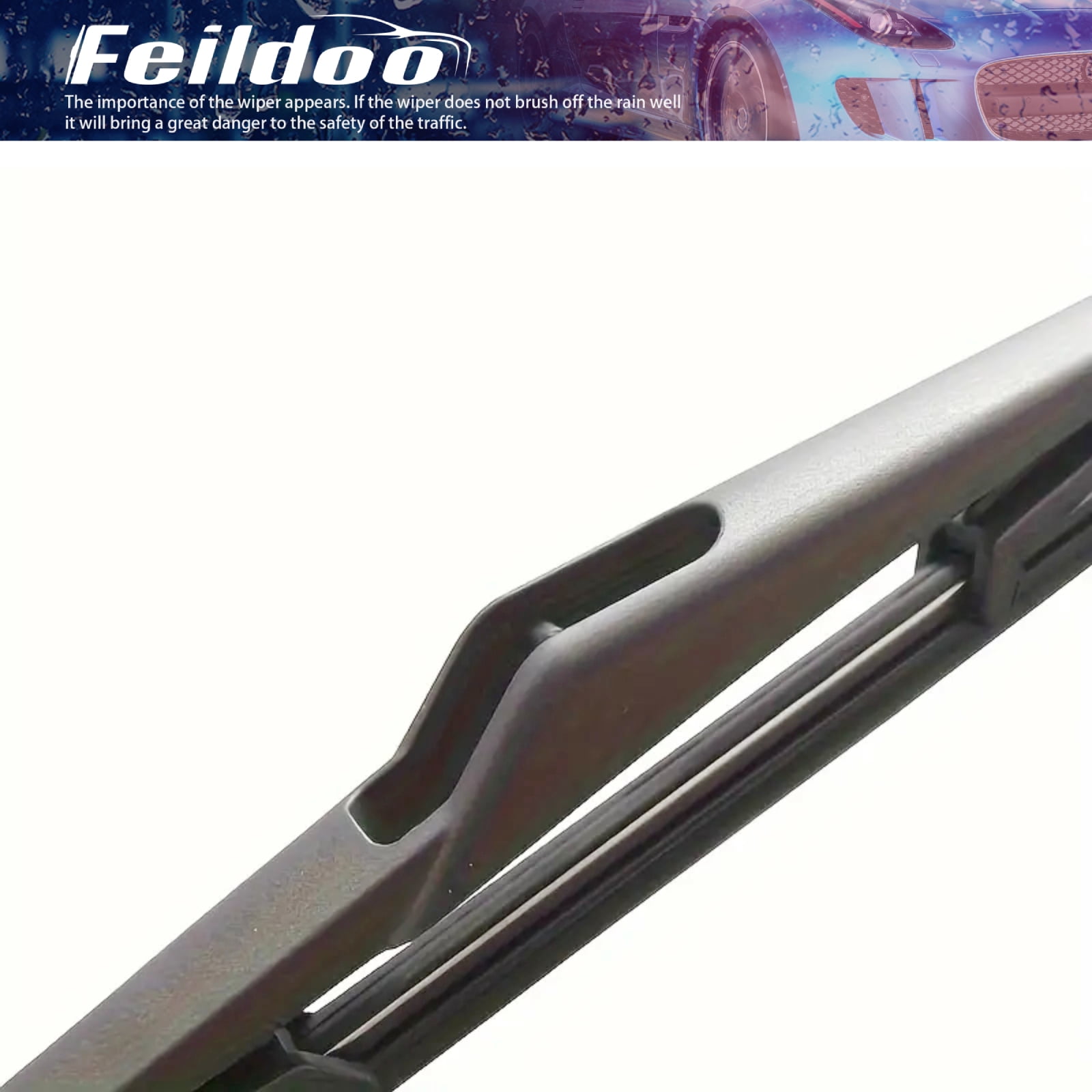 SOCOOL 22"+14"+12L Front and Rear Windshiled Wiper Blades Fit For Nissan Juke 2017-2011, 3PCS for Car Window, Y21H1I7S