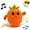 Carrots, variant on LHYXU New Interactive Music Plush Toy, Stuffed Doll Fruit Shape Happy Interaction Touch Sensitive The Perfect Gift For Birthdays Easter Halloween Christmas Valentine's Day(Heart)