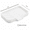 White, variant on Swayvoo silicone Soap Tray Dish with Drain Spout – Bar Soap Holder & Sink Organizer Tray for Bathroom or Kitchen