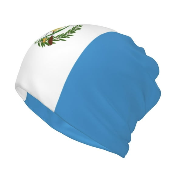 Flag Of Guatemala Beanie Skull Cap Lightweight Hip Hop Dwarf Hat Beanie Hat For Women Men