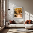 thumbnail image 2 of Autumn in Bloomfield 02 - Bloomfield New York Photography Autumn Scenic Landscape Nature Rural Countryside Woodland Black Framed Wall Art Print 9 x 12 inches, 2 of 4