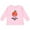 AD-Pink, variant on Apple of My Mommy's Eye Cute Red Apple Boys or Girls Long Sleeve Toddler T-Shirt
