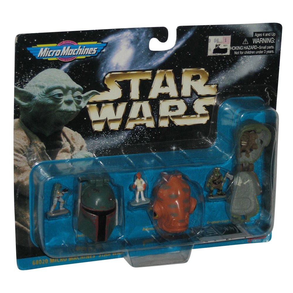 Star Wars Micro Machines Boba Fett Admiral Ackbar & Gamorrean Guard