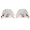 thumbnail image 4 of Josmo Girls Comfy Slippers. (Little Kids), Pink Multi, Size: 2, 3, 4 of 5