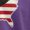 Purple, variant on 250th Anniversary USA Patriotic Black Graphic T Shirts for Men, 1776-2026 Flag Short Sleeve Tee with Exquisite Heat Transfer Print - S