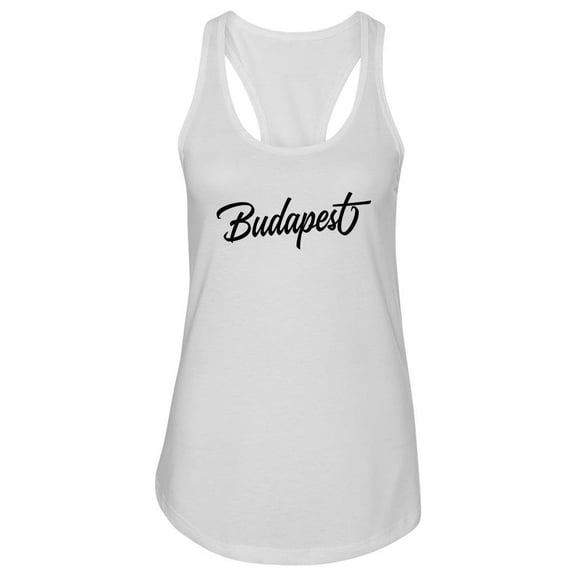 Budapest Hungary Tank Women -Image by Shutterstock, Female x-Small