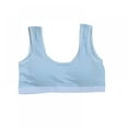 Teens Girls Cotton Training Bras Wireless Thin Padded First Bra for