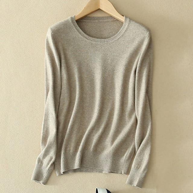 DPTALR Femme Col Rond Manches Longues Couleur Unie Sans Capuche Veste de Déplacement