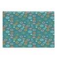 thumbnail image 1 of Christmas Cutting Board, Colorful Ornamental Elements and Oriental Shapes, Decorative Tempered Glass Cutting and Serving Board, in 3 Sizes, by Ambesonne, 1 of 2