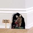 thumbnail image 4 of Etiqueta engomada de la pared del ratón del ciclismo, etiqueta del agujero del ratón 3D D Etiqueta del agujero del ratón Etiqueta engomada de las mascotas Características principales de la clase, 4 of 5