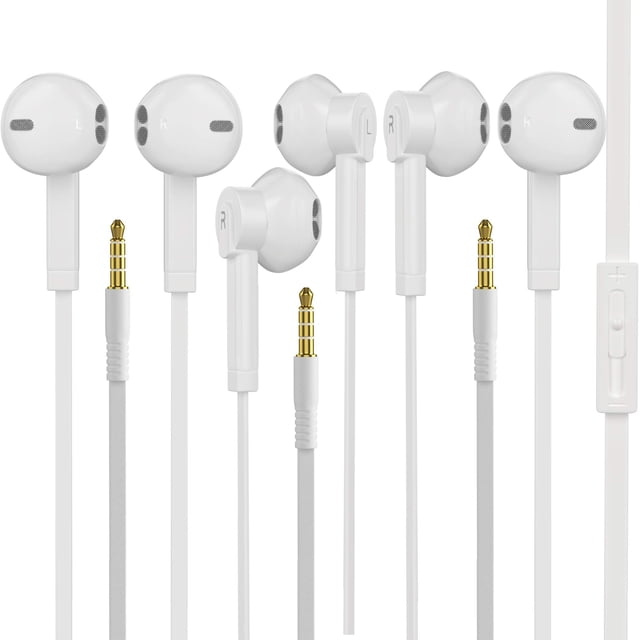 Auriculares Boost+ con mando a distancia y micrófono, paquete de 3