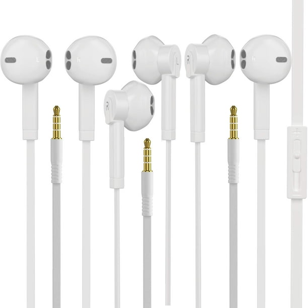 Auriculares Boost+ con mando a distancia y micrófono, paquete de 3