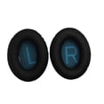 thumbnail image 2 of Inteprter Almohadillas para los oídos, almohadillas para los oídos, cancelación de ruido, protección auditiva para juegos, orejeras, piezas de Relojes inteligentes Negro+Azul, 2 of 6