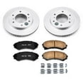 thumbnail image 2 of PowerStop Front Geomet Coated Brake Rotor and Pad Kit Fits: MITSUBISHI Select Models CRK148, 2 of 4