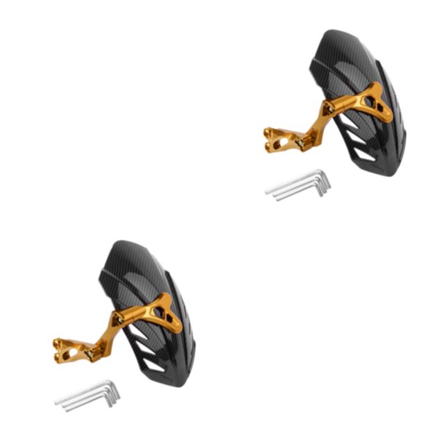 Toystoory Guardabarros de rueda trasera portátil para motocicleta Fácil de llevar Guardabarros trasero conveniente para motocicleta Type4 NO4