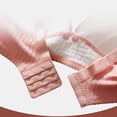 thumbnail image 6 of Arlun Maternity Nursing Bras for Breastfeeding Front Snap-Fastener Lightweight Breathable Summer Wear Solid Color Wide Strap No Padded Comfortable Ribbed Bralettes Watermelon Red 42, 6 of 7