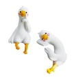 thumbnail image 3 of simhoa Computer Monitor Decor Figurines Car Interior Accessories Cute Small Statues 2pcs Set, 3 of 8