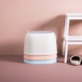 thumbnail image 2 of DEEPCRAFF 1Pc Portable Pink Bathroom Bench with Anti Slip Grain Surface for Shower, 2 of 8