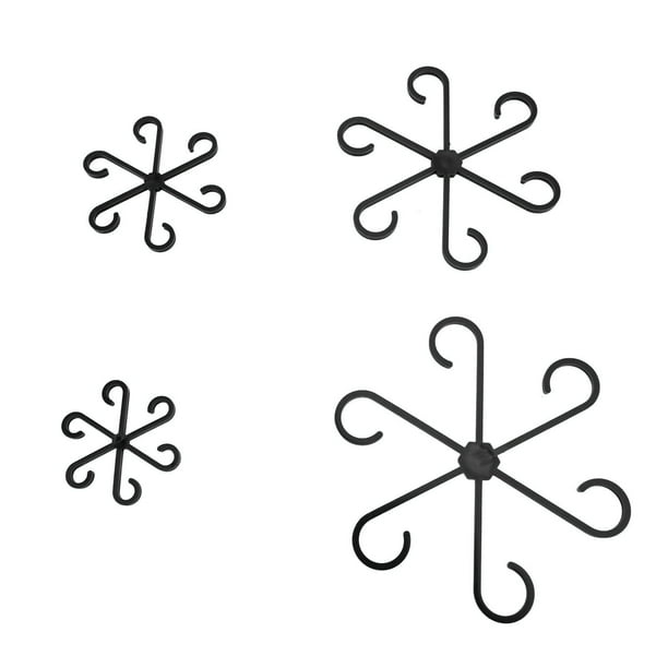 Soporte de PlásStico para recolecció de Tallos, Juego de 4 Soportes para Tallo de Plantas Trepadoras, Clips de Soporte de Vid reutilizables