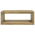 thumbnail image 3 of Benton Rectangular Solid Wood Coffee Table Natural, 3 of 7