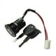 thumbnail image 3 of Juego de cerradura de llave de encendido perfecl para scooter eléctrico con 2 llaves fácil instalación accesorios para bicicleta eléctrica, 3 of 7