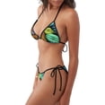 thumbnail image 2 of Disketp Hippie Style para Bañador de Dos Piezas para Mujer, Bikini Sexy Halter String, Conjunto de Bikini en Triángulo, 2 of 6