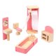 thumbnail image 1 of Mini juego de muebles de casa de muñecas, juego de muebles de madera para niños, juguete educativo para niños, juego de baño Inevent FN000080-06B, 1 of 7