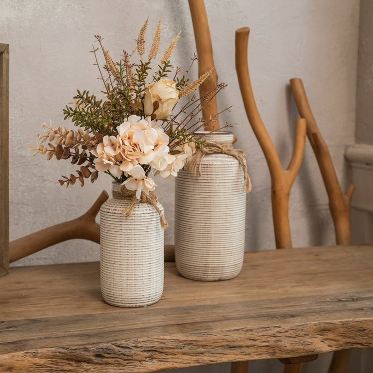  Dry Flower Vases, Ceramic Vase, Living Room Decoration