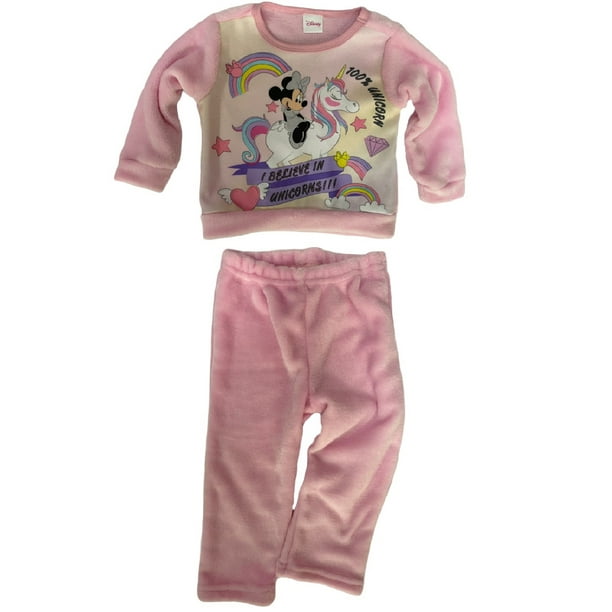 Conjunto con Sudadera Estampada Disney Minnie Mouse Unicornio Disney Conjunto1728