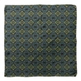 thumbnail image 4 of Bimba Black Vector Design Damask Printed Pure Silk Scarf For Hair Neck Head Bandanas For Women 40 x 80 Inches, 4 of 6