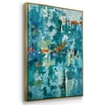 thumbnail image 3 of Reticent I Framed Premium Gallery Wrapped Canvas - Ready to Hang - 17 x 25 - Gold Floating Frame, 3 of 9