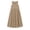 aa05_Khaki, variant on Elvqul Dresses for Women Elbow-Length Crew Neck Womens Dresses Plus Size Solid Pullover Long Dresses Elegant