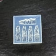 thumbnail image 5 of Silicone Templates Create Dimensional Nails Art Stickers Craft Decorations for Phones Cards 3 Unique Designs Sheets, 5 of 9