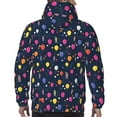 thumbnail image 7 of Wukai Colored Balloons Print Men Hoodies Fleece Sweatshirts Long Sleeve Sweaters Pullover Fall Outfits Winter Clothes-Medium, 7 of 7