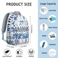 thumbnail image 6 of "Boho Fashion Backpack for School - 17” Laptop-Friendly Tribal Daypack, Roomy & Water-Resistant for College Students & Commuters", 6 of 6