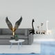 thumbnail image 2 of Estatua de jirafa de resina con extendidas, escultura, adorno de Feng Shui, figuras decorativas de cerámica, centro de mesa creativo moderno para, 2 of 8