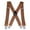 Brown, variant on Clearance! Titcea Suspenders for Men: 2-Inch Wide, Sturdy Clips, X-Back, Adjustable Elastic Heavy Duty Men's Suspenders for Work Pants/Jeans