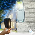thumbnail image 1 of Matoen Solar Outdoor Lights Motion Sensor Solar Powered Lights IP65 3 Modes Wall Security Lights For Fence Yard Garden Patio Front Door With Remote Control, 1 of 7