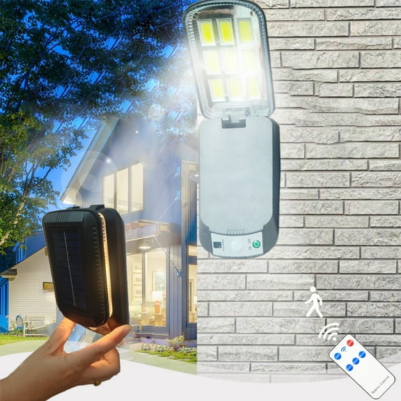 AZXY Solar Lights for Outside,Solar Security Lights,Solar Flood Lights Outdoor Motion Sensor,Outdoor Wall Lights
