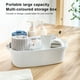thumbnail image 3 of Cesta de almacenamiento Wosthever con asa para ducha organizador de ropa interior color Azul, 3 of 6