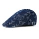 thumbnail image 1 of Gorra Gorra Gatsby Newsboy plana Ivy C de mezclilla unisex con forma de cheurón, 1 of 2
