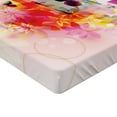 thumbnail image 2 of Ambesonne Abstract Fitted Sheet, Natural Flowers, Queen Size, Multicolor, 2 of 3