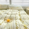 thumbnail image 7 of HOARBOEG Multicolor Polyester Fiber 4-Piece Bedding Set - 70.87x86.61 Inch Duvet Cover, Pillowcases & Sheet - Fashionable Austerity Style Home Textile Gift Set, 7 of 7