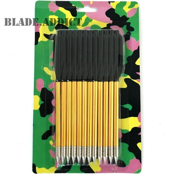 12 pcs Crossbow Arrows, Aluminium Crossbow Bolts Arrows 6.3" Steel Tips Hunting Arrows for 50-80lbs Mini Crossbow Archery Pistol - Fishing Hunting Target Practice
