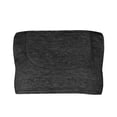 thumbnail image 4 of COMVALUE Sexy Short Sleeve Crop Top for Women Solid Scoop Neck Mini T-Shirts Vest Tank Dark Gray for Size L, 4 of 5