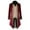 Red, variant on Mens' Jackets Mens Halloween Punk Long Sleeve Lapel Warm Tailcoat Overcoat Outwear Button Tops Red,S