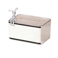 thumbnail image 1 of Tissue Box Organizer Acrylic Milky, 1 of 3