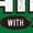 Turf Green, variant on Officially Licensed Junior Mints Retro Chillin' Mints Women's T-shirt