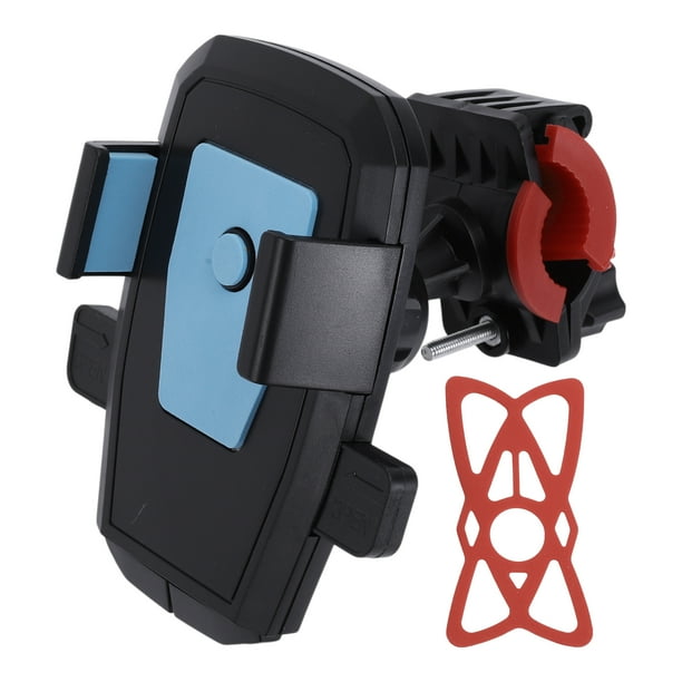 Soporte para Teléfono de Motocicleta Unique Bargains para Montaje en Manillar 4.7-7.2" Teléfonos Negro Azul Rojo