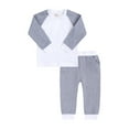 thumbnail image 4 of CSCHome - Conjunto de pijama y pantalón para bebé (3 meses a 13 años), manga larga, dos piezas, cuello redondo, para primavera y otoño, 4 of 6